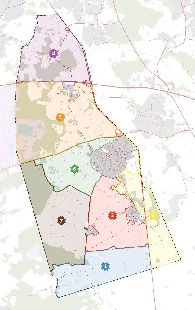 Deelgebieden buitengebied Deelgebieden buitengebied