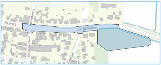 Plattegrond Laan ten Boomen