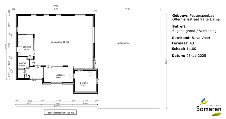 Plattegrond offermansstraat