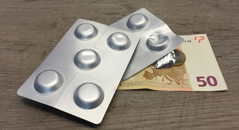 tabletten en geld