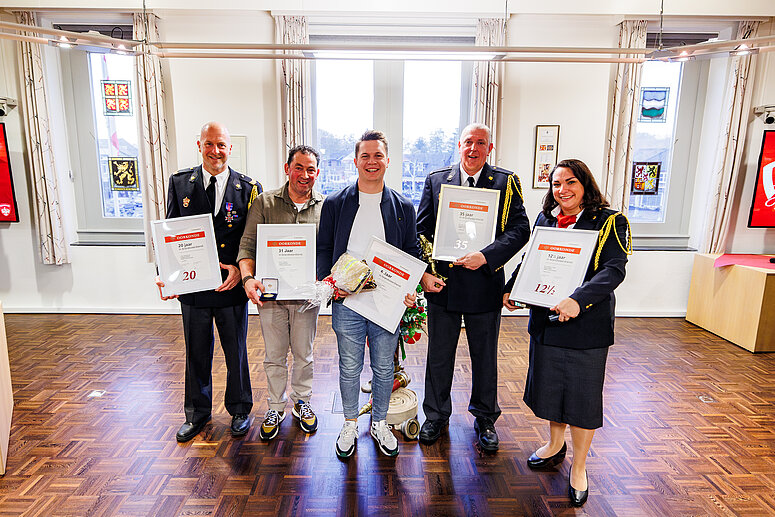 brandweerlieden Someren